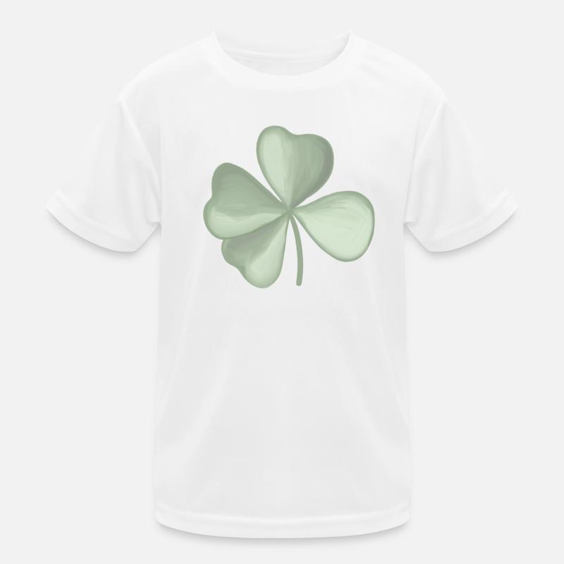 Cloverleaf pastel Kids Functional T-Shirt