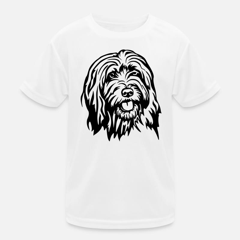 Gos d'atura Catala Kopf Kinder Funktions-T-Shirt