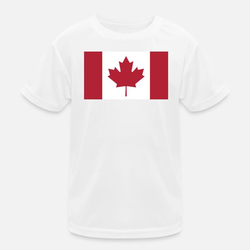 Canada flag phone case Kids Functional T-Shirt
