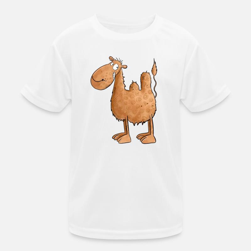 Drolliges Kamel I Tiere Kinder Funktions-T-Shirt