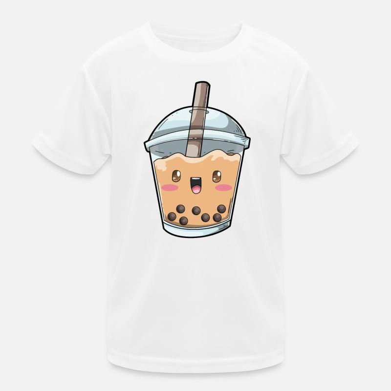 Boba Bubble Tea Kawaii Anime Kinder Funktions-T-Shirt