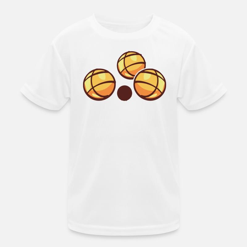 Boules de boules pour joueurs de pétanque T-shirt sport Enfant