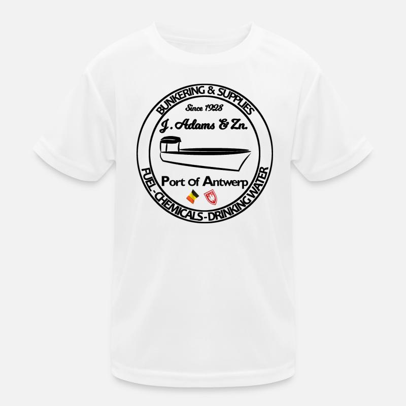 Logo Bunkering & ravitaillement navire Port d’Anvers T-shirt sport Enfant