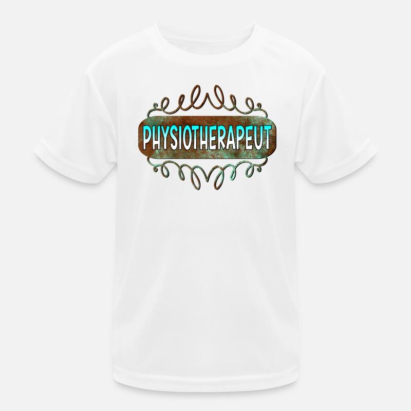 Physiotherapeut Kinder Funktions-T-Shirt