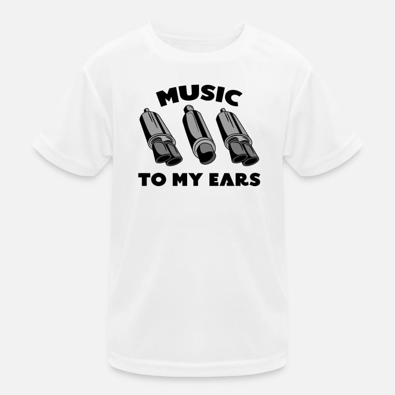 Car Lovers Car Cool Statement Car Drivers Kids Functional T-Shirt