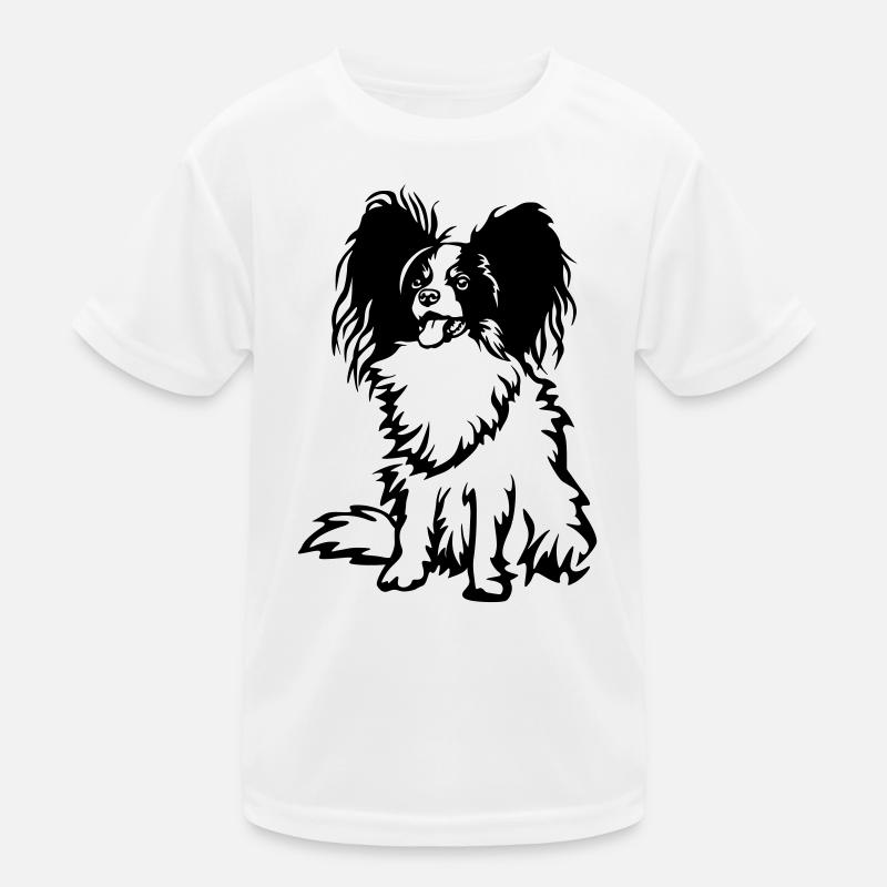 Papillon Kinder Funktions-T-Shirt