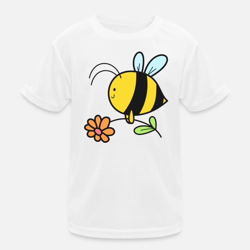 Biene Bienen Kinder Funktions-T-Shirt