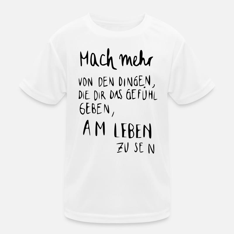 Lebensgefühl - am Leben Kinder Funktions-T-Shirt
