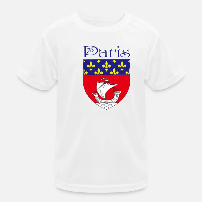 Paris Kinder Funktions-T-Shirt