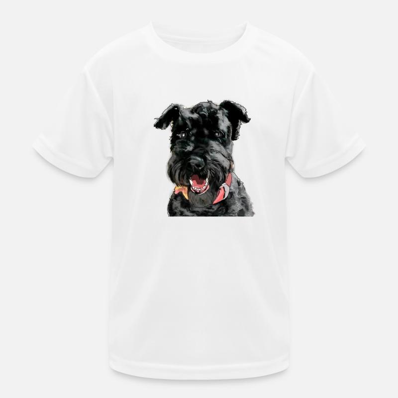 Kerry Blue Terrier Kinder Funktions-T-Shirt