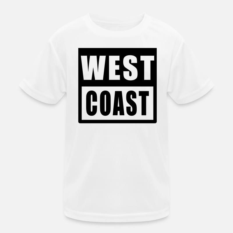 West Coast Design Hip Hop Kinder Funktions-T-Shirt