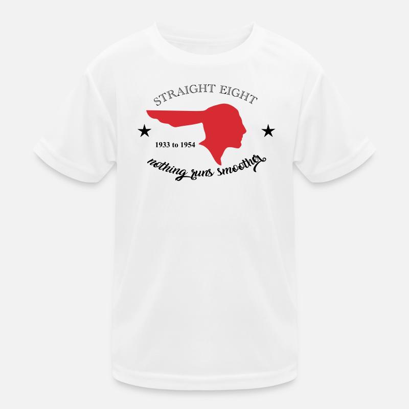 Straight Eight Kinder Funktions-T-Shirt