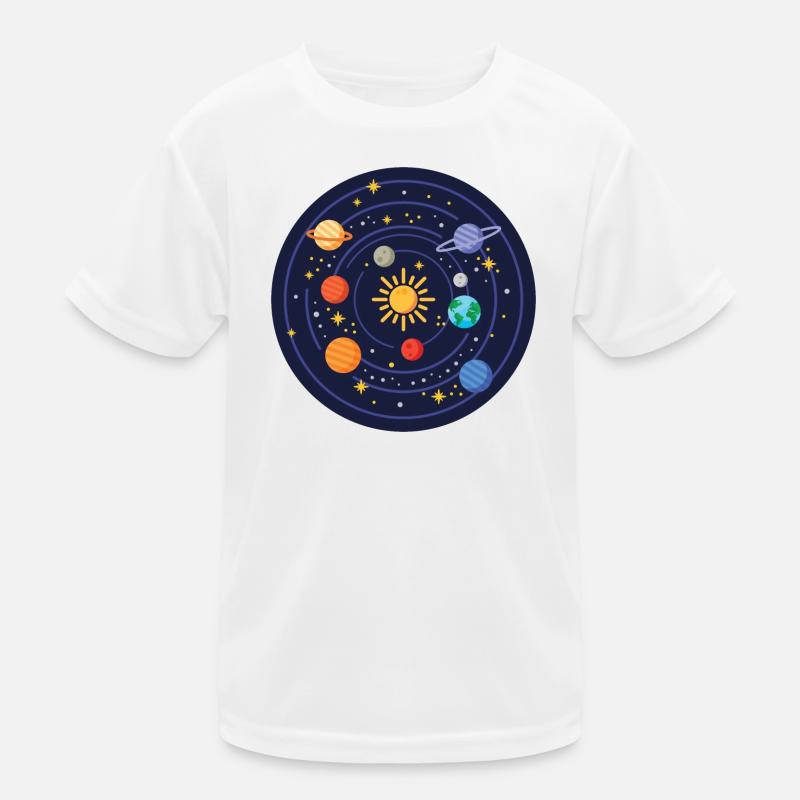 Solar System Kids Functional T-Shirt