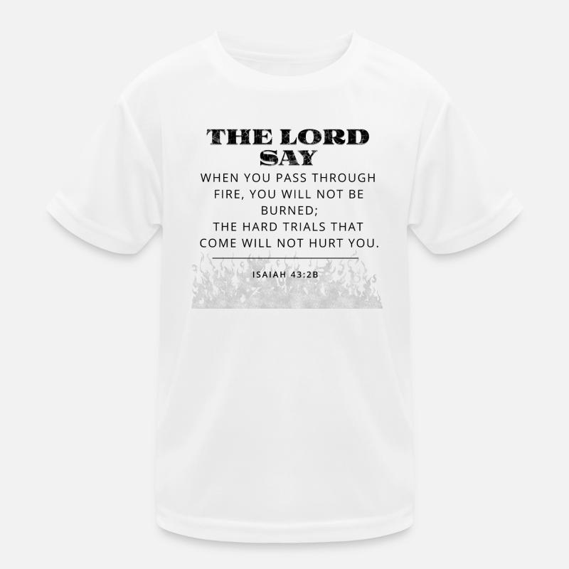 Bible Verse Kids Functional T-Shirt
