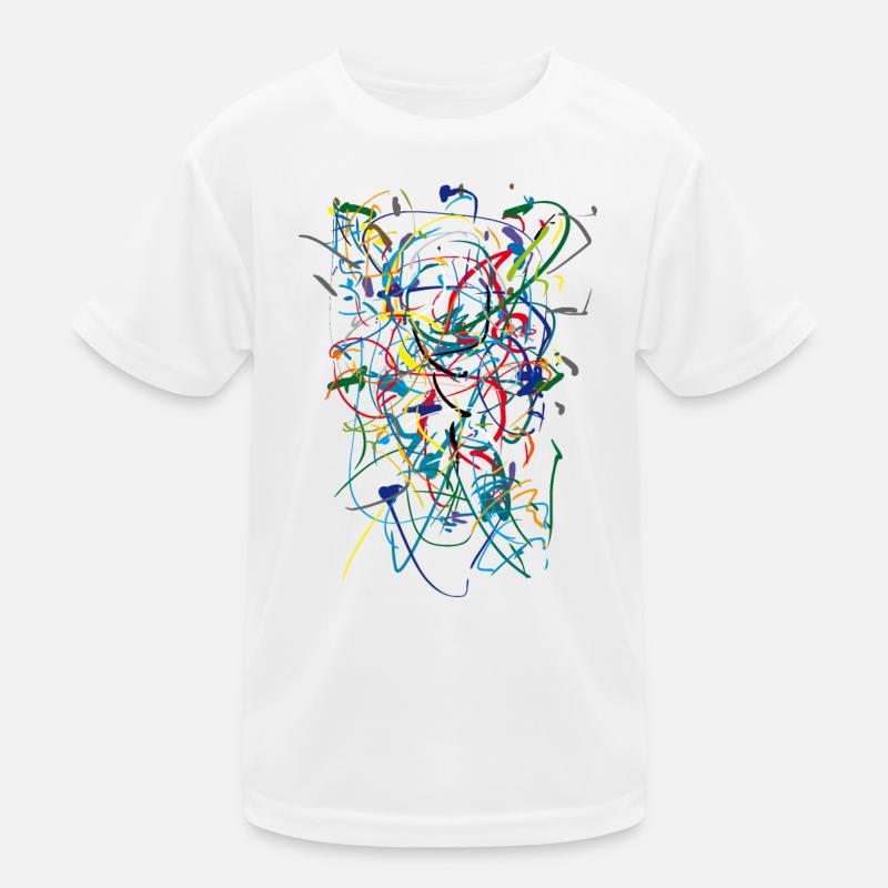 Abstract Kids Functional T-Shirt
