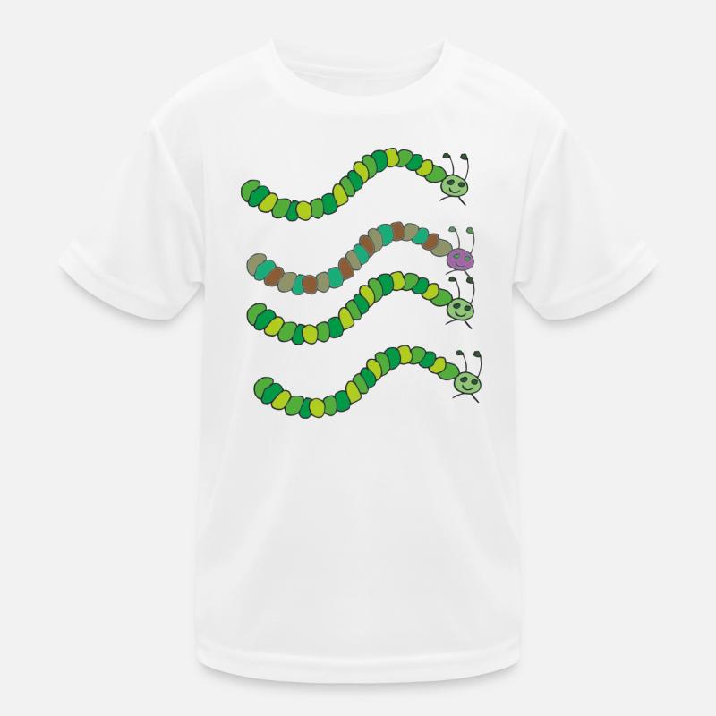 variété de chenille T-shirt sport Enfant
