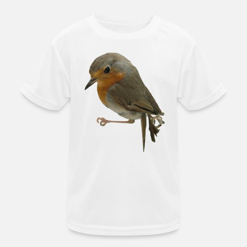 Robin - Kids Functional T-Shirt - white