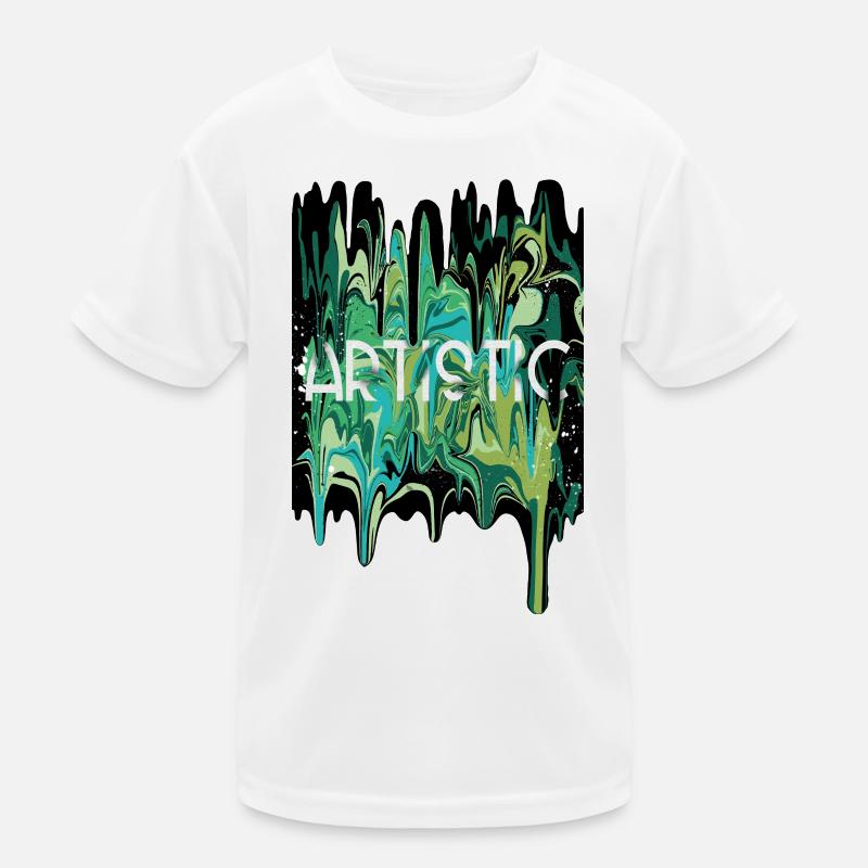 Artistic art coulure Kids Functional T-Shirt