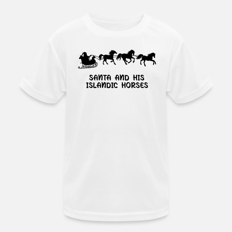 Drôle de déclaration Chevaux Cheval Amour Chevaux islandais T-shirt sport Enfant
