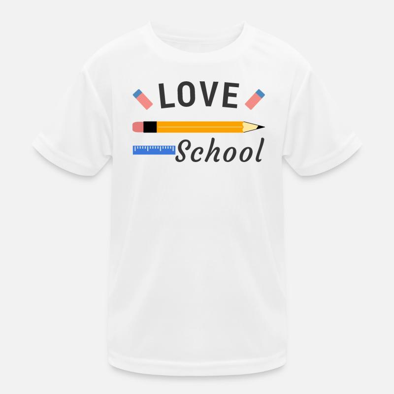Liebesschule Kinder Funktions-T-Shirt