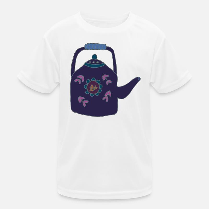 théière T-shirt sport Enfant