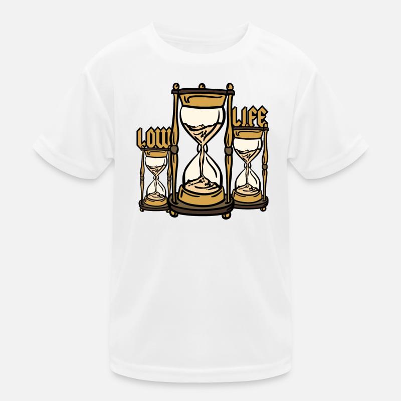 Sanduhr Low Life Kinder Funktions-T-Shirt