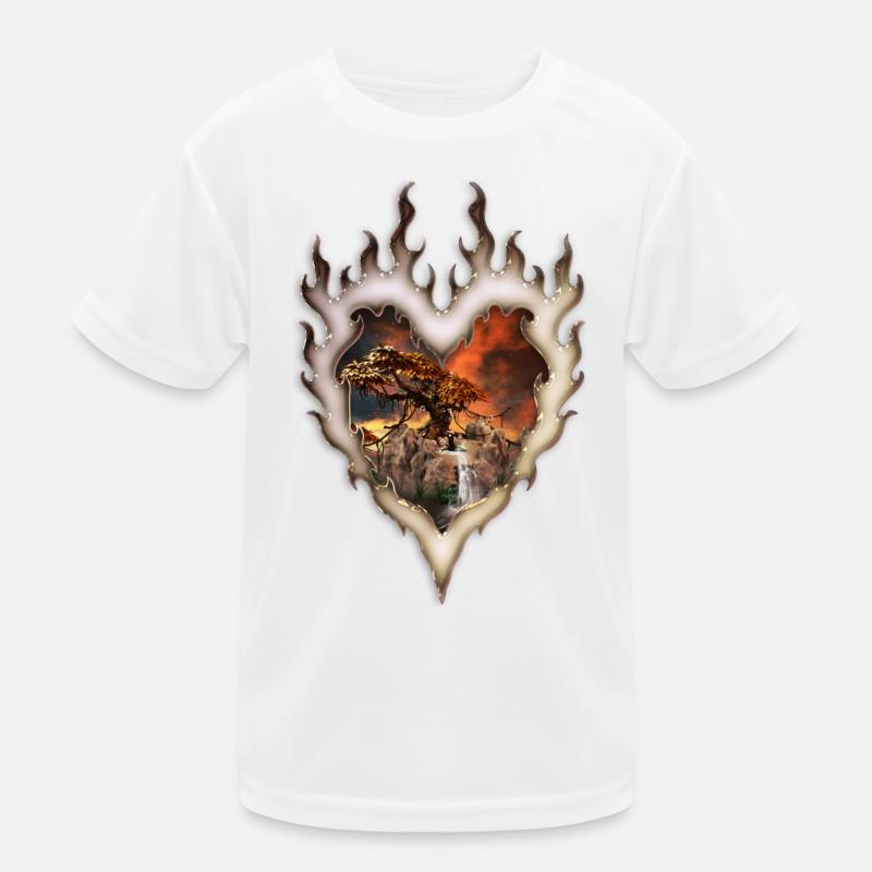 Der alte Baum Kinder Funktions-T-Shirt