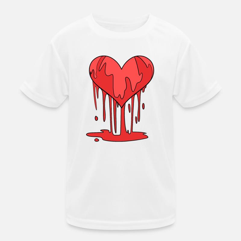 Sang de cœur T-shirt sport Enfant