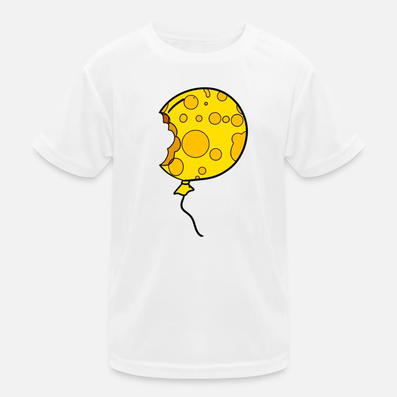 Käse Ballon Kinder Funktions-T-Shirt