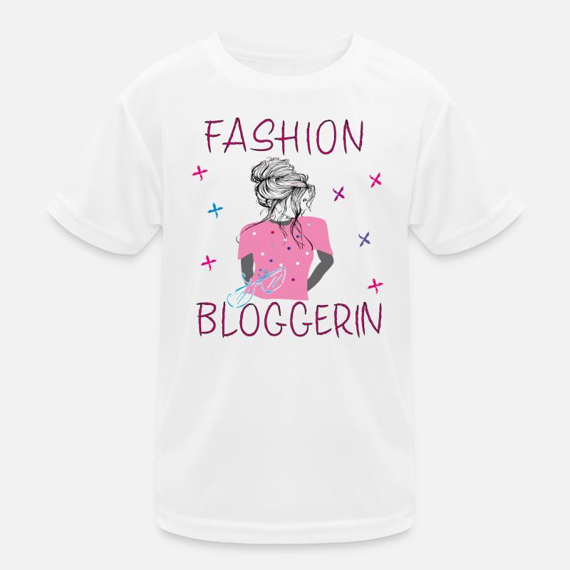 Fille,Blogueuse, Mode T-shirt sport Enfant