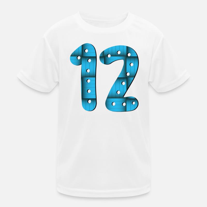 12e anniversaire - Numéro 12 - DOUZE - DOUZE ANS T-shirt sport Enfant