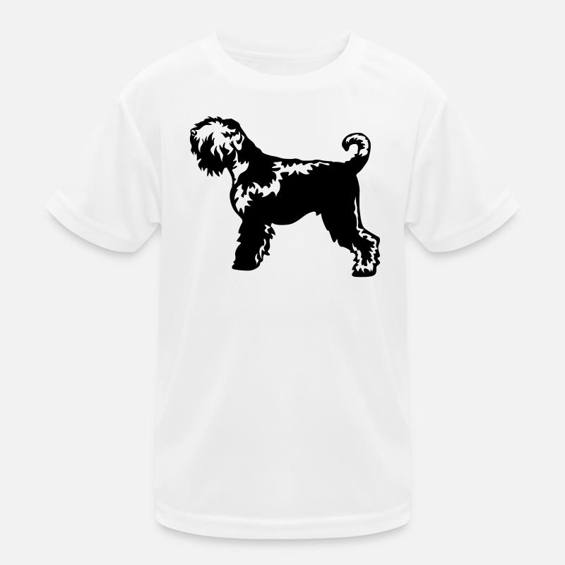 Russischer Terrier Kinder Funktions-T-Shirt