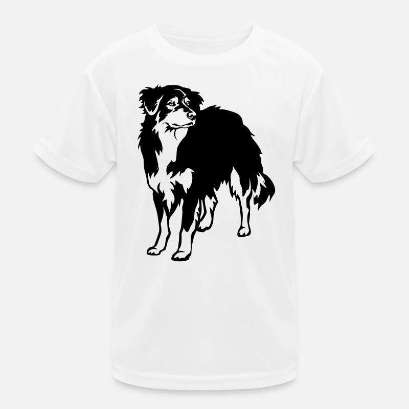 Australian Shepherd Kinder Funktions-T-Shirt