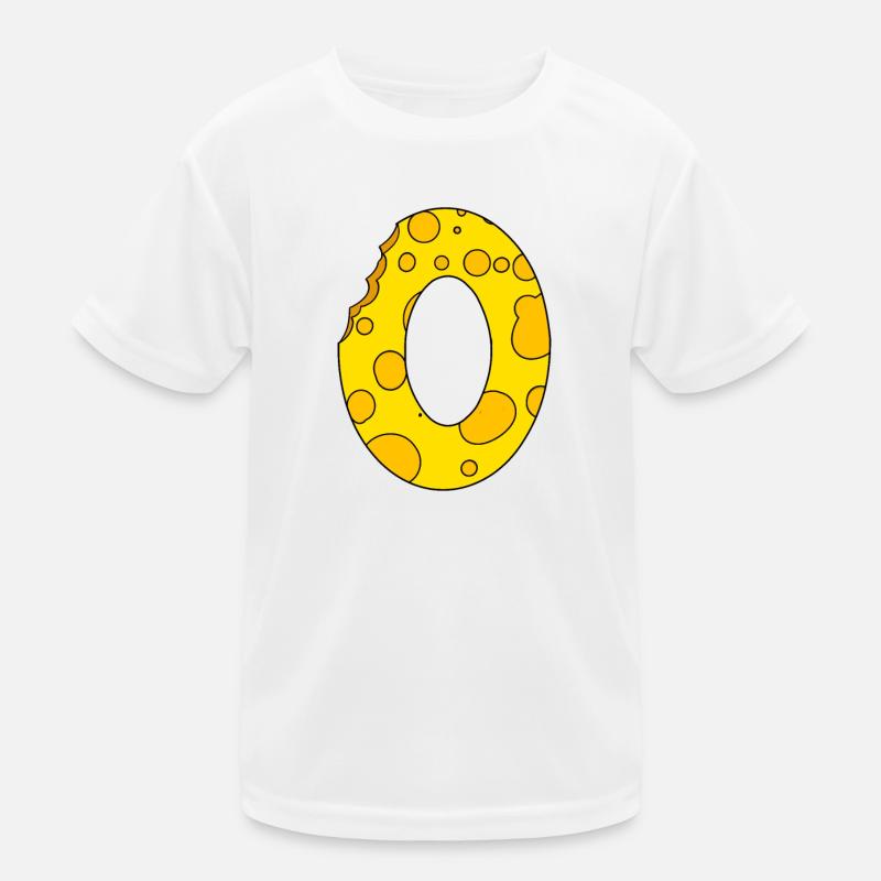 Buchstabe O Kinder Funktions-T-Shirt