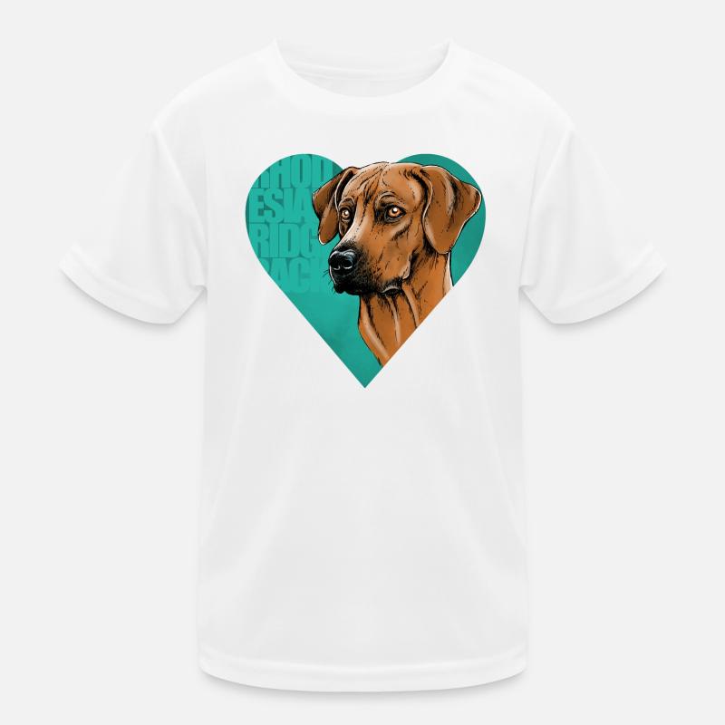 Rhodesian Ridgeback Kids Functional T-Shirt