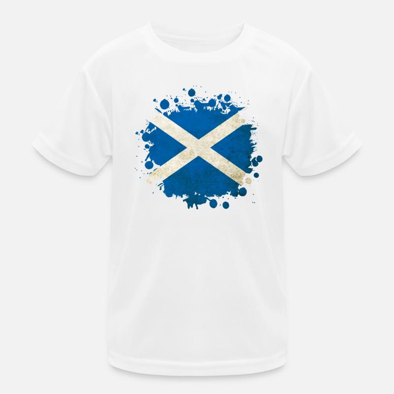 Conception des drapeaux blob en Écosse T-shirt sport Enfant