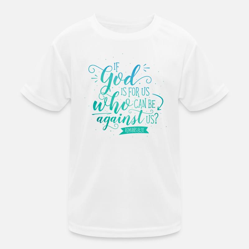 If God is for us Kids Functional T-Shirt
