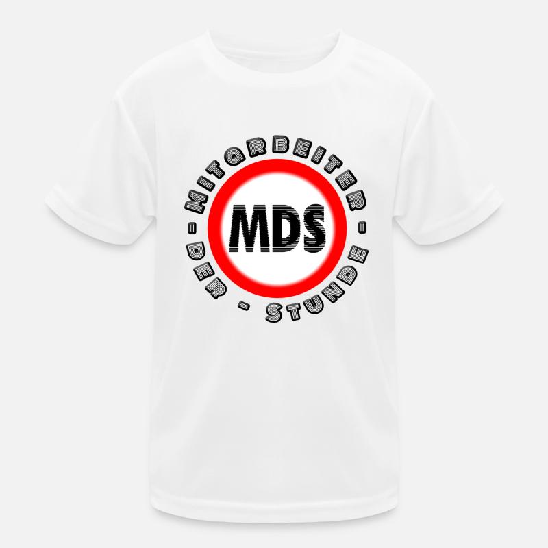 Mitarbeiter der Stunde Mitarbeiter des Monats MDS Kinder Funktions-T-Shirt