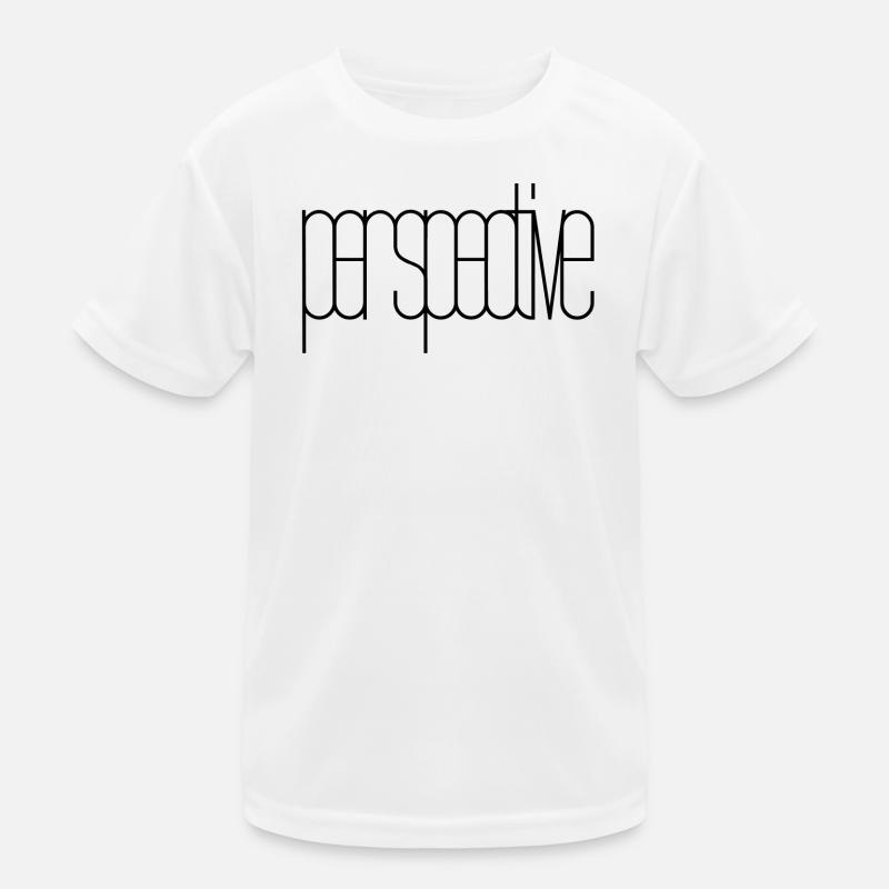 perspective - Kinder Funktions-T-Shirt - Weiß