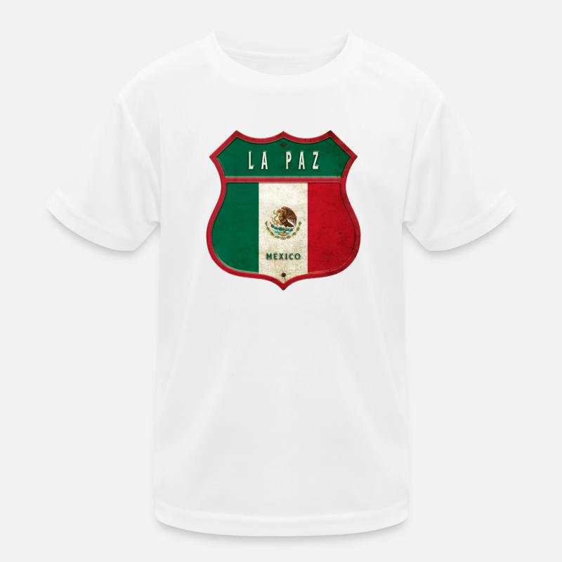 La Paz Mexico crest design Kids Functional T-Shirt