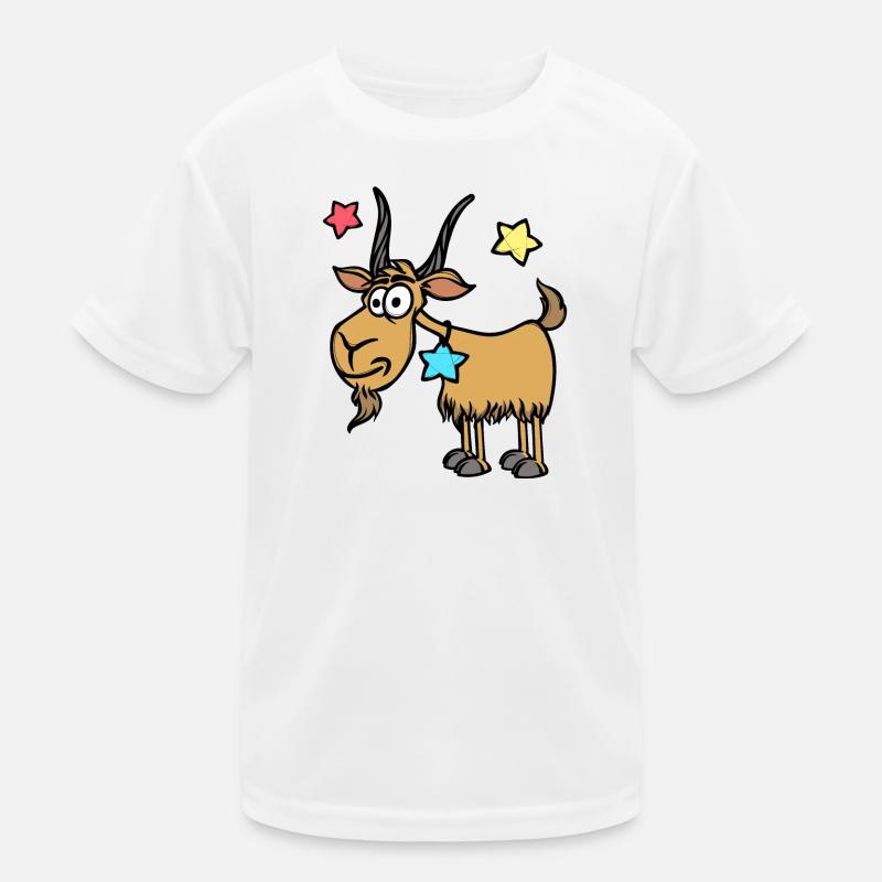 Steinbock Astrologie Gestirne Sterndeutung Himmel Kinder Funktions-T-Shirt