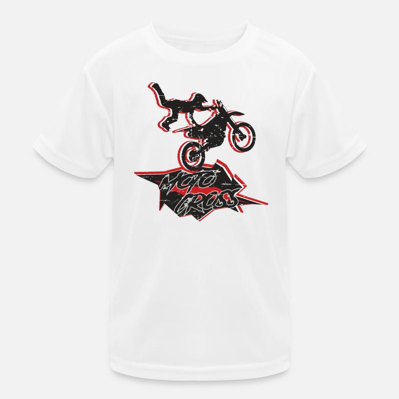 Cascadeur de motocross T-shirt sport Enfant