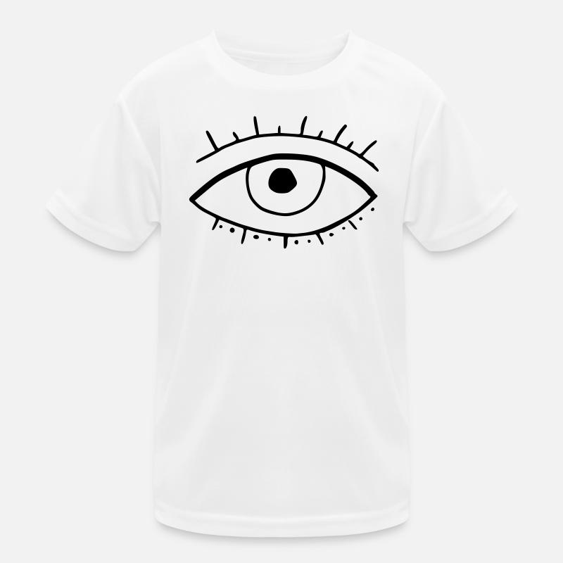 Auge Kinder Funktions-T-Shirt