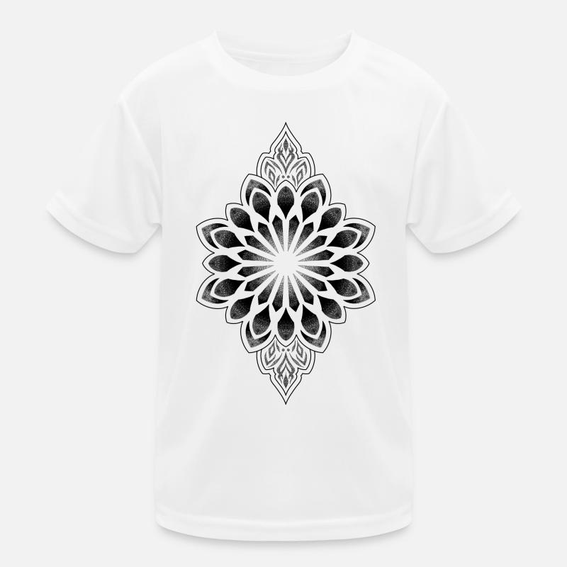 Dekoratives Mandala Kinder Funktions-T-Shirt
