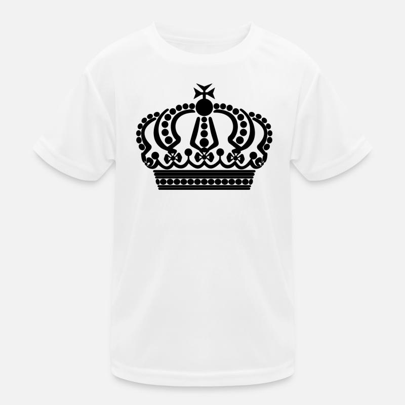 Black crown Kids Functional T-Shirt