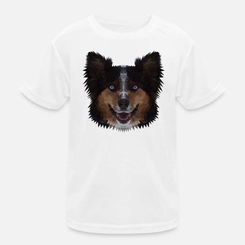 Polygone Chien T-shirt sport Enfant