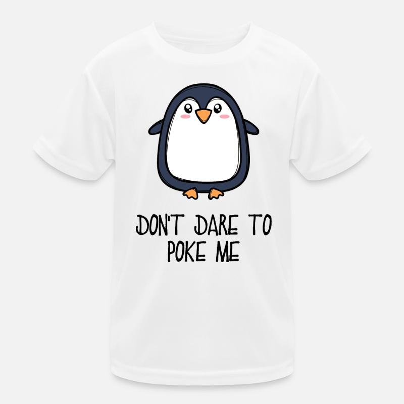 Cool Tier Vogel Statement Pinguin Südpol Kinder Funktions-T-Shirt