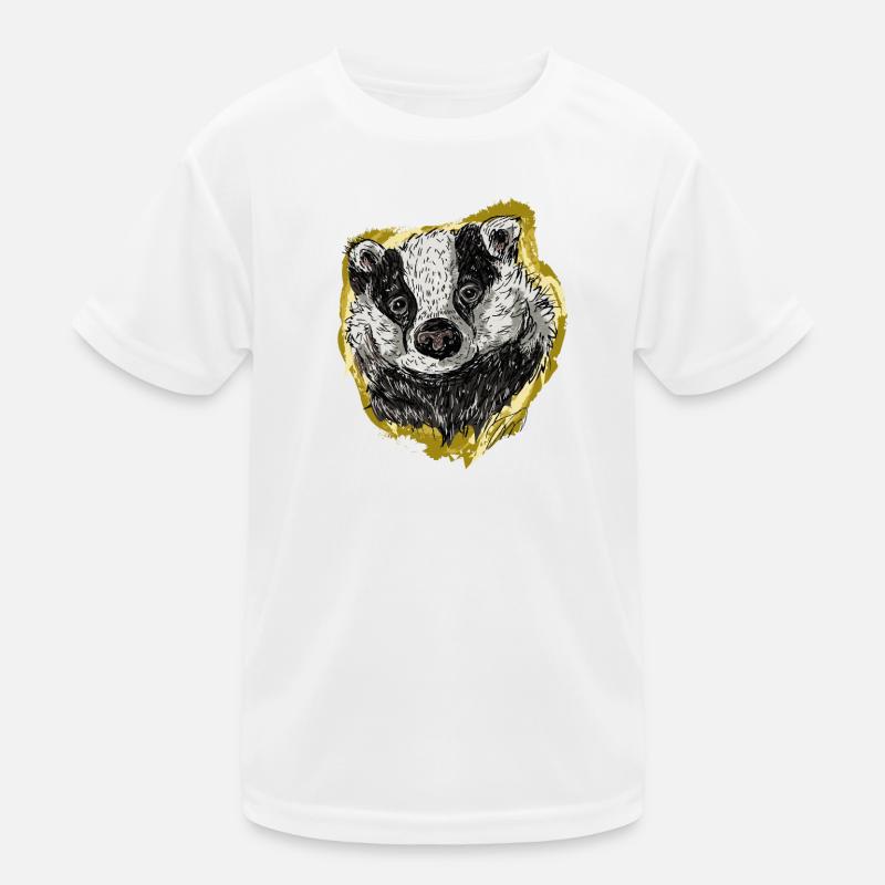 Der Dachs Kinder Funktions-T-Shirt