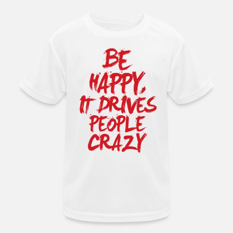 Be Happy Kids Functional T-Shirt