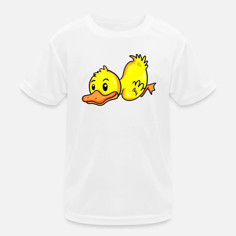 Ente Kinder Funktions-T-Shirt